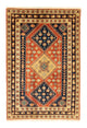 Afshar Sirjan Teppich 120x176cm - Perserteppich - rost