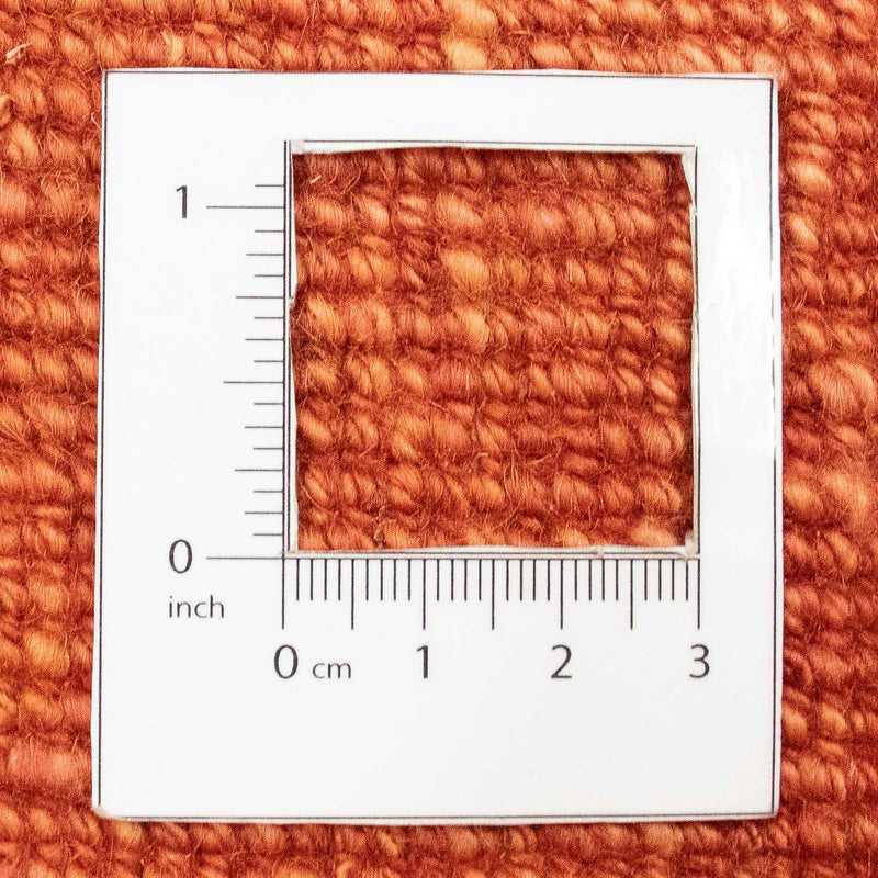 Gabbeh Persisch Teppich 170x242cm - Perserteppich Wollteppich - dunkelrot