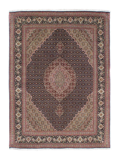Täbriz Teppich 150x205cm - Perserteppich - hellbraun