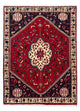 Abadeh Teppich 102x148cm - Perserteppich - dunkelrot