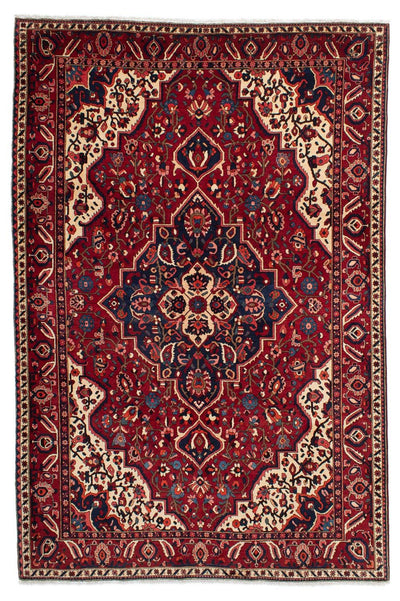 Bachtiar Teppich 216x322cm - Perserteppich - dunkelrot
