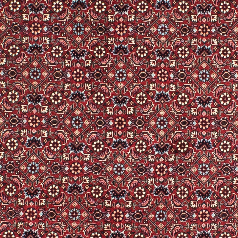 Bidjar Teppich 155x155cm - Perserteppich - dunkelrot