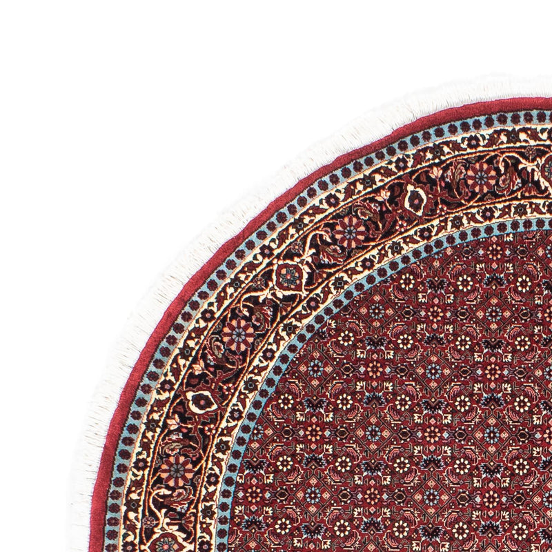 Bidjar Teppich 155x155cm - Perserteppich - dunkelrot