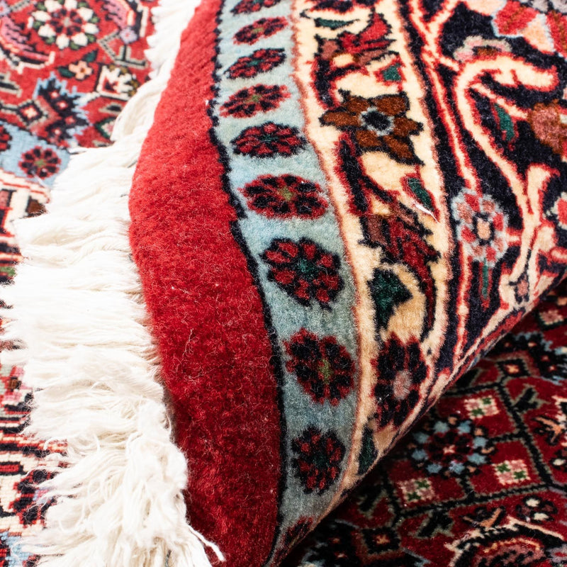 Bidjar Teppich 155x155cm - Perserteppich - dunkelrot