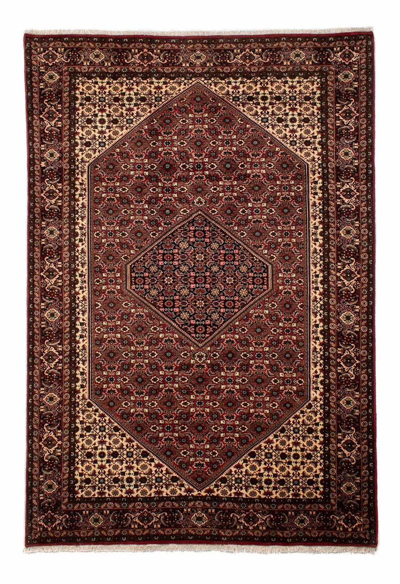 Bidjar Teppich 202x297cm - Perserteppich - dunkelrot