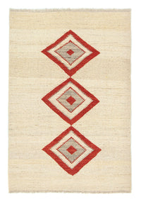 Gabbeh Persisch Teppich 125x186cm - Perserteppich Wollteppich - beige – product image