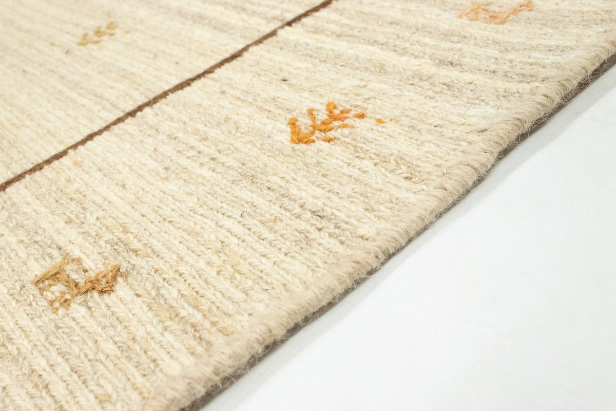 Gabbeh Teppich - Perser 123 x 172 cm - beige