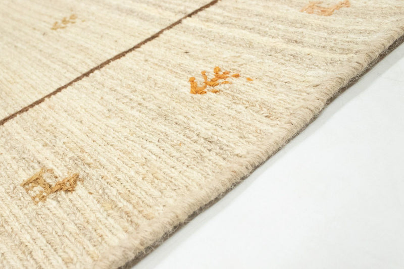 Gabbeh Teppich - Perser 123 x 172 cm - beige