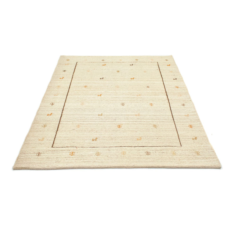 Gabbeh Teppich - Perser 123 x 172 cm - beige
