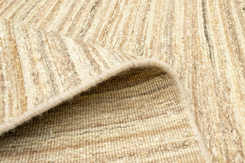 Gabbeh Persisch Teppich 142x200cm - Perserteppich Wollteppich - beige