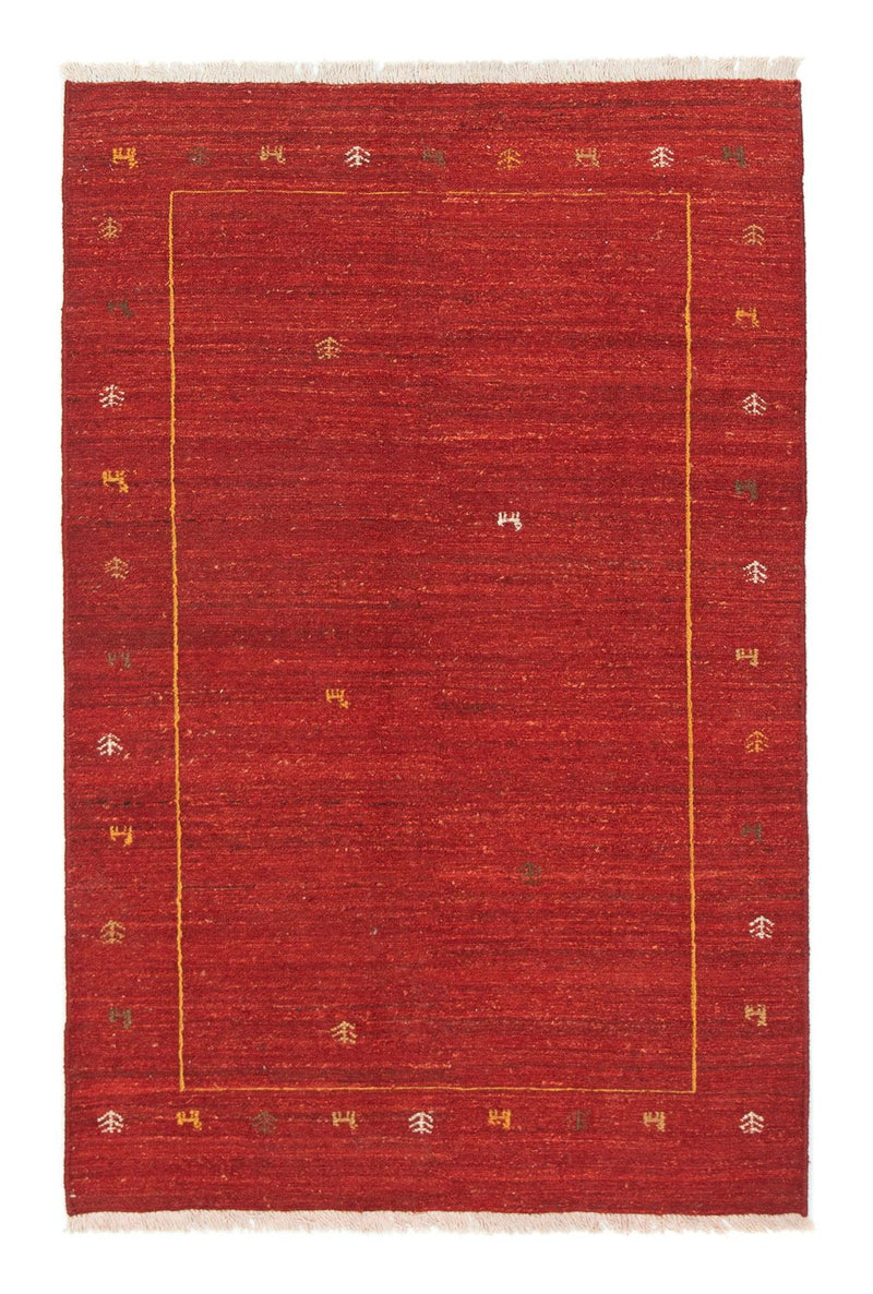 Gabbeh Teppich - Perser 112 x 175 cm - rot