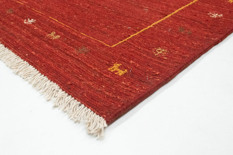Gabbeh Teppich - Perser 112 x 175 cm - rot