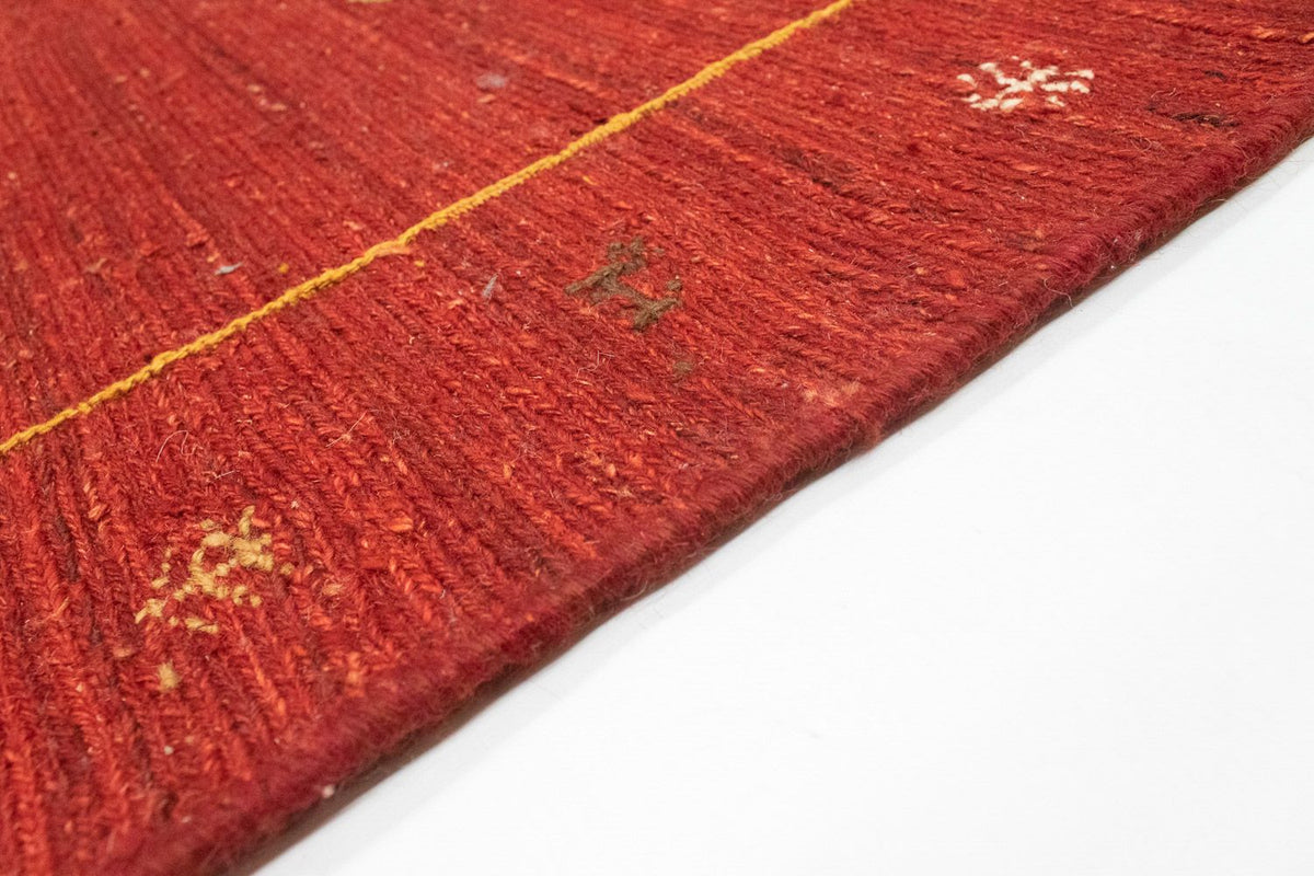 Gabbeh Teppich - Perser 112 x 175 cm - rot