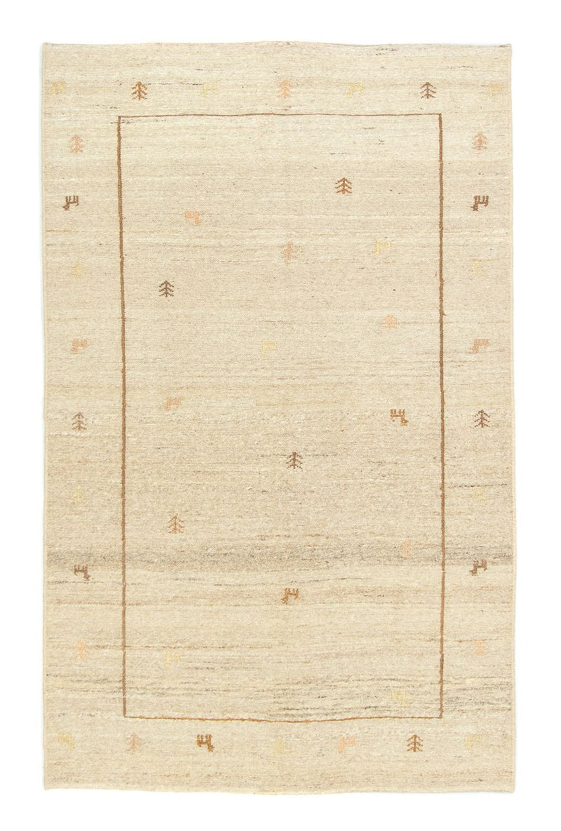 Gabbeh Teppich - Perser 110 x 171 cm - beige