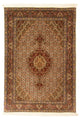 Täbriz - 50 Raj Teppich 83x126cm - Perserteppich - beige