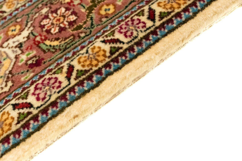 Täbriz - 50 Raj Teppich 83x126cm - Perserteppich - beige