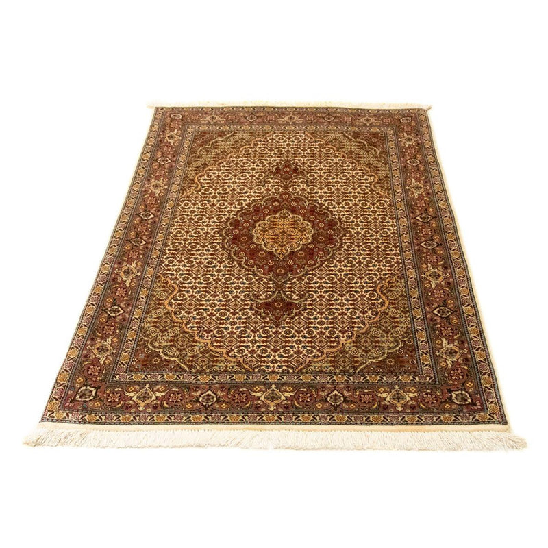 Täbriz - 50 Raj Teppich 83x126cm - Perserteppich - beige