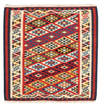 Kelim Teppich - Oriental 103 x 104 cm - mehrfarbig – product image