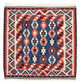 Kelim Fars Teppich 100x103cm - dunkelblau
