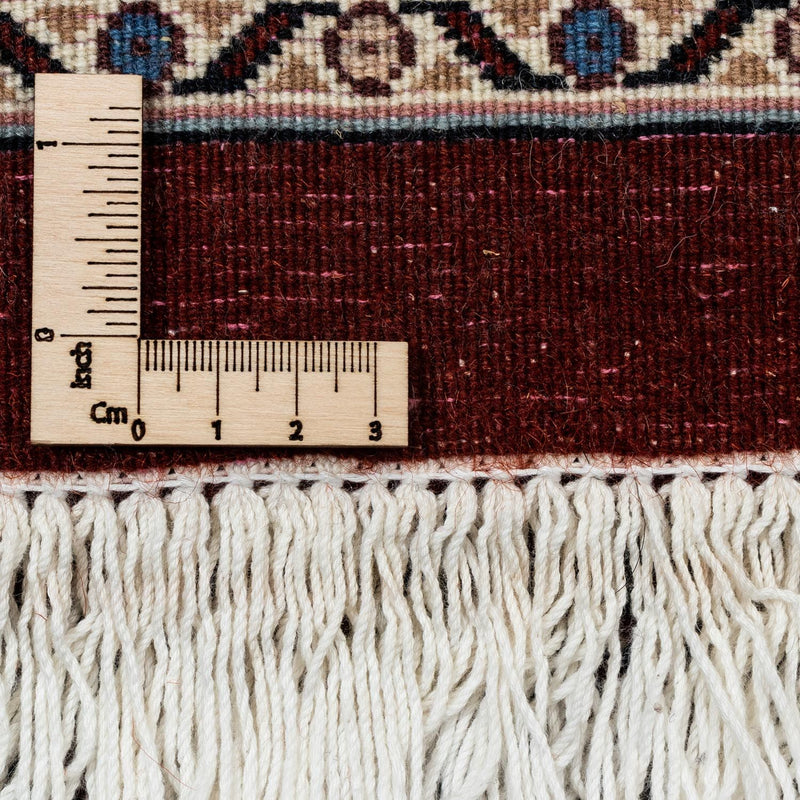 Moud Teppich 250x351cm - Perserteppich - dunkelrot