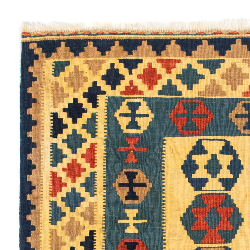 Kelim Teppich - Oriental 95 x 101 cm - gold