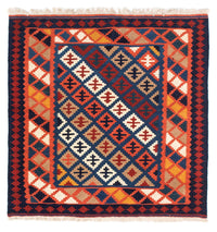 Kelim Fars Teppich 100x104cm - dunkelblau – product image