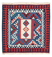 Kelim Fars Teppich 103x104cm - dunkelblau – product image