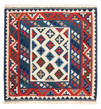 Kelim Fars Teppich 102x104cm - mehrfarbig – product image