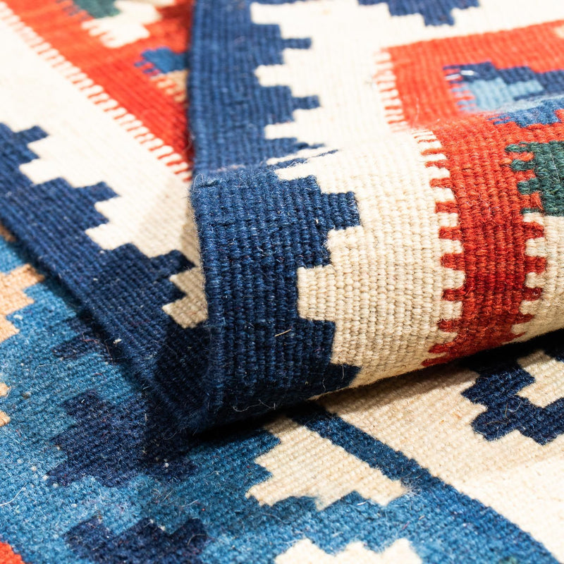 Kelim Fars Teppich 102x104cm - mehrfarbig