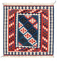 Kelim Fars Teppich 103x104cm - mehrfarbig