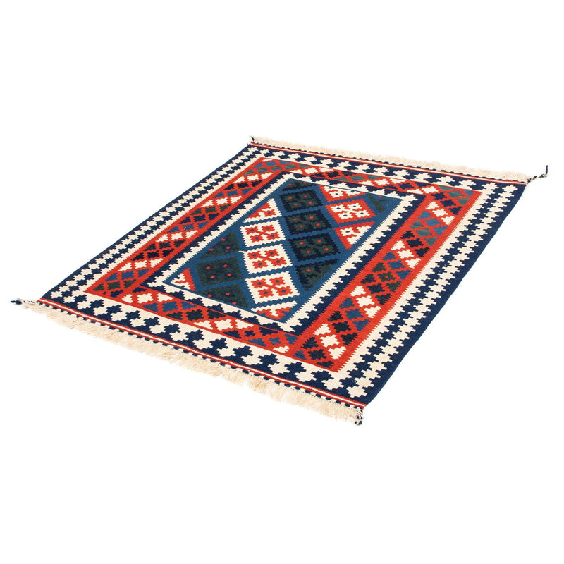 Kelim Fars Teppich 103x104cm - mehrfarbig