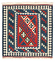 Kelim Fars Teppich 102x105cm - mehrfarbig