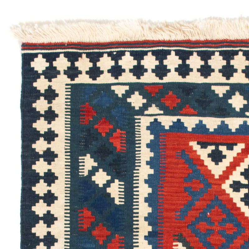 Kelim Fars Teppich 102x105cm - mehrfarbig