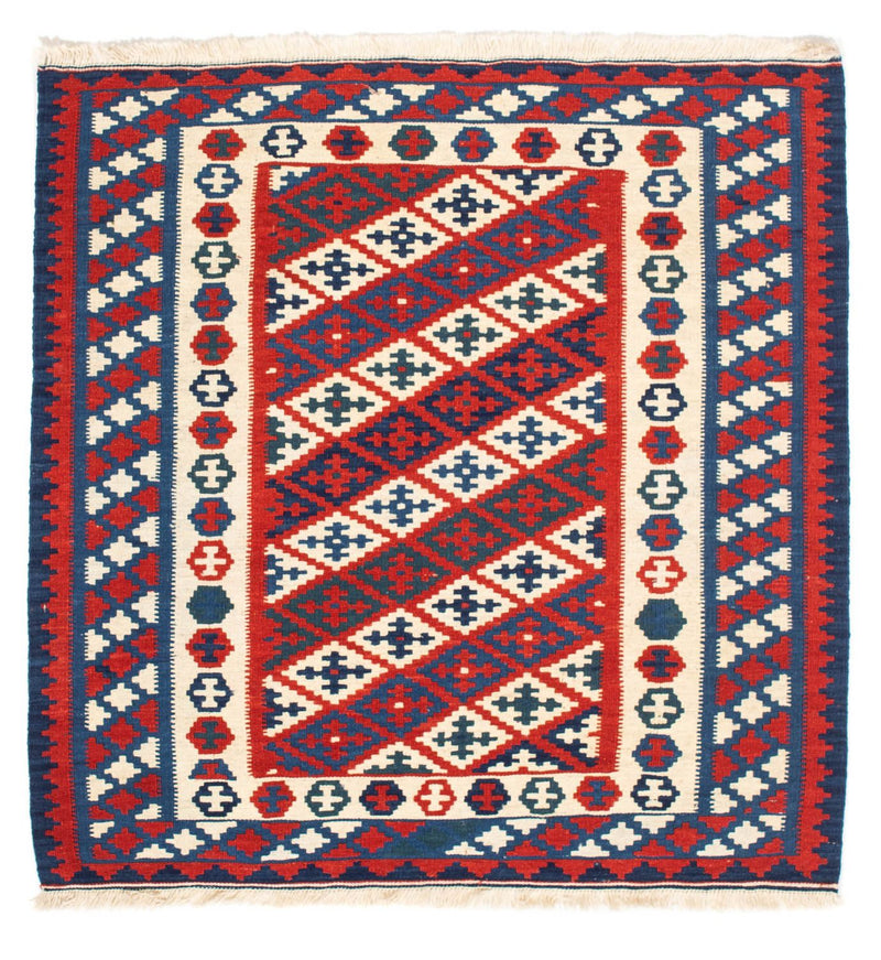Kelim Fars Teppich 102x102cm