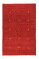 Gabbeh Teppich - Perser 121 x 187 cm - rot