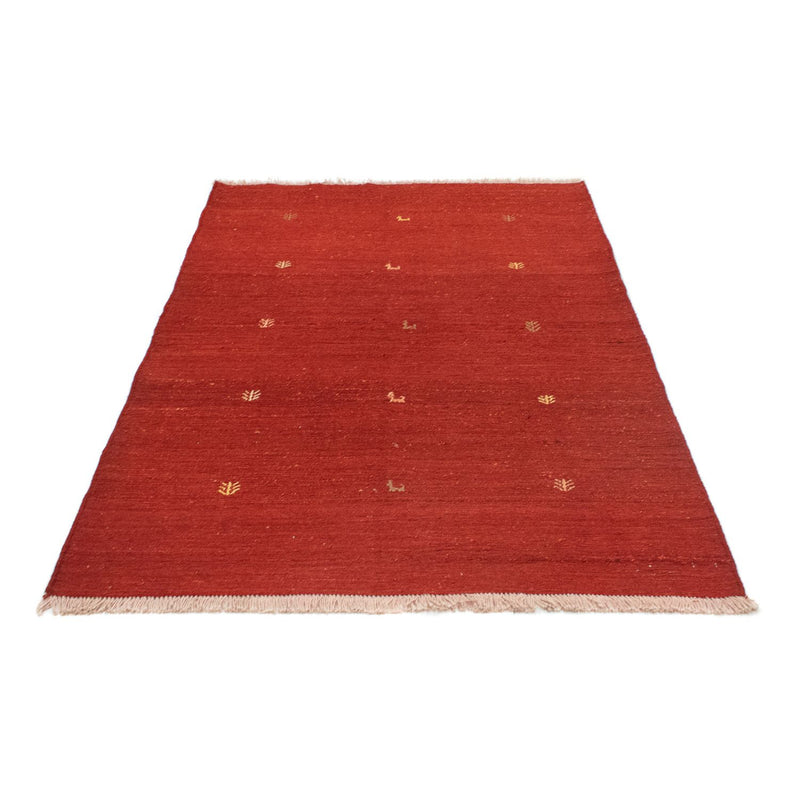 Gabbeh Teppich - Perser 121 x 187 cm - rot