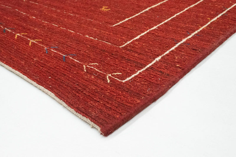 Gabbeh Teppich - Perser 114 x 173 cm - rot