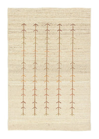 Gabbeh Persisch Teppich 101x145cm - Perserteppich Wollteppich - beige – product image