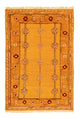 Gabbeh Teppich - Perser 116 x 173 cm - gold