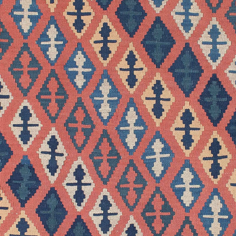 Kelim Fars Teppich 130x180cm - mehrfarbig