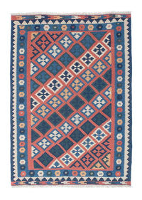 Kelim Teppich - Oriental 133 x 186 cm - mehrfarbig – product image