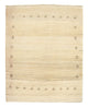 Gabbeh Persisch Teppich 163x202cm - Perserteppich Wollteppich - beige