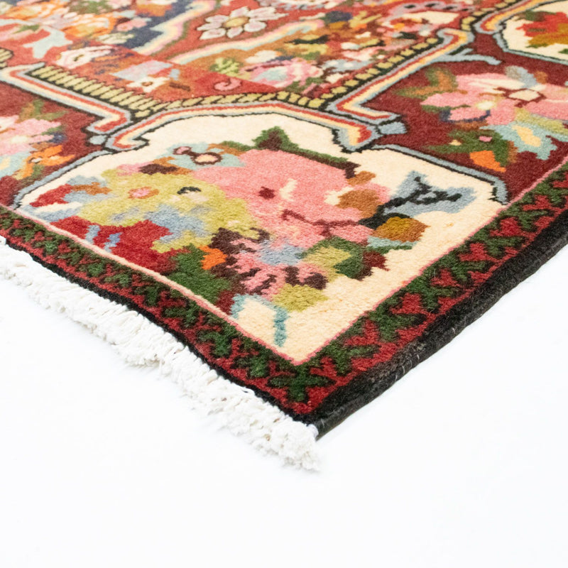 Bachtiar Teppich 136x197cm - Perserteppich - dunkelrot