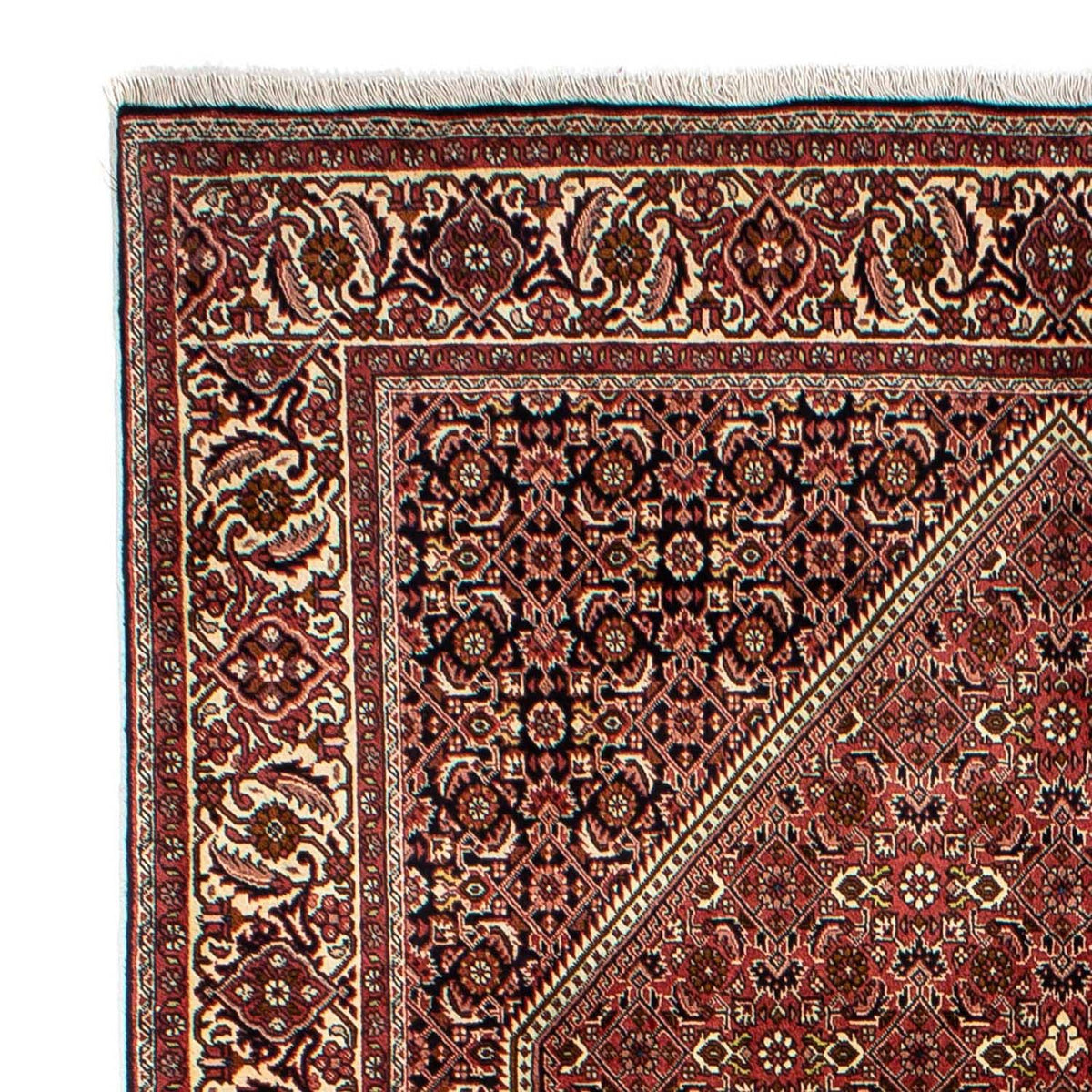 Bidjar Teppich 167x243cm - Perserteppich - dunkelrot