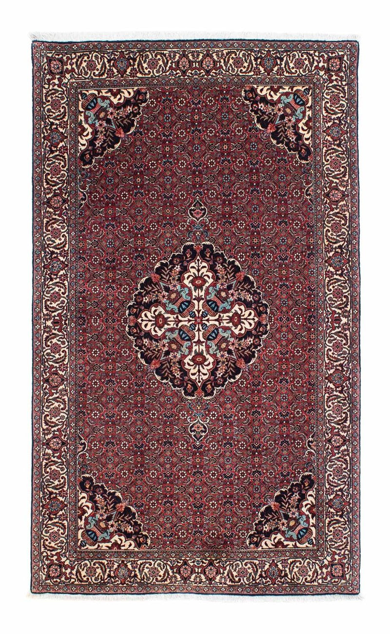 Bidjar Teppich 114x194cm - Perserteppich - dunkelrot