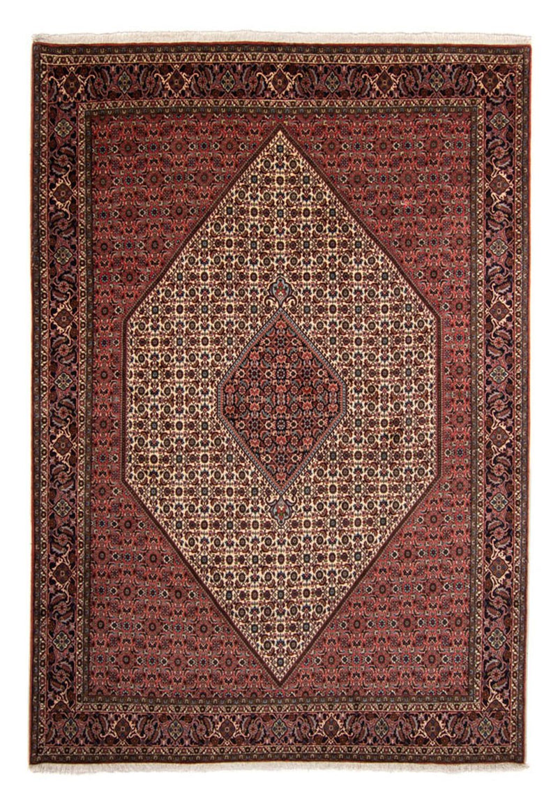 Bidjar Teppich 252x343cm - Perserteppich - dunkelrot