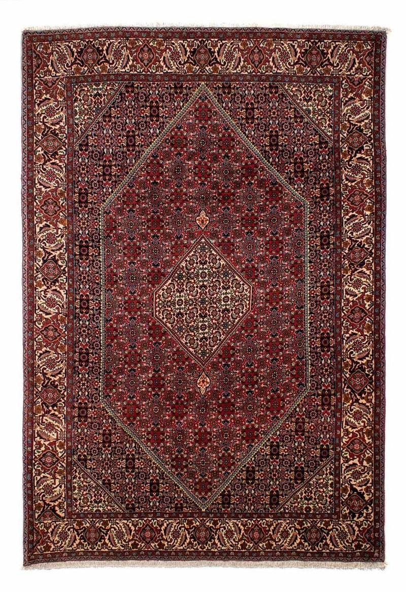 Bidjar Teppich 206x290cm - Perserteppich - dunkelrot