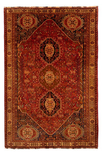 Ghashghai Teppich 184x280cm - Perserteppich - dunkelrot – product image