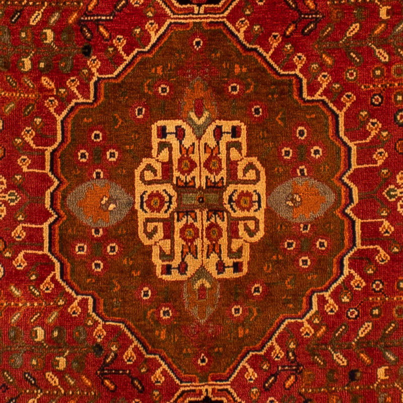 Ghashghai Teppich 184x280cm - Perserteppich - dunkelrot