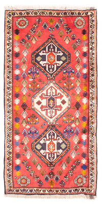 Ghashghai Teppich 81x157cm - Perserteppich - rot – product image